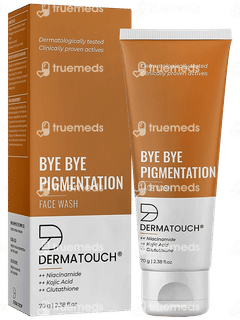 Dermatouch Bye Bye Pigmentation Face Wash 70Gm